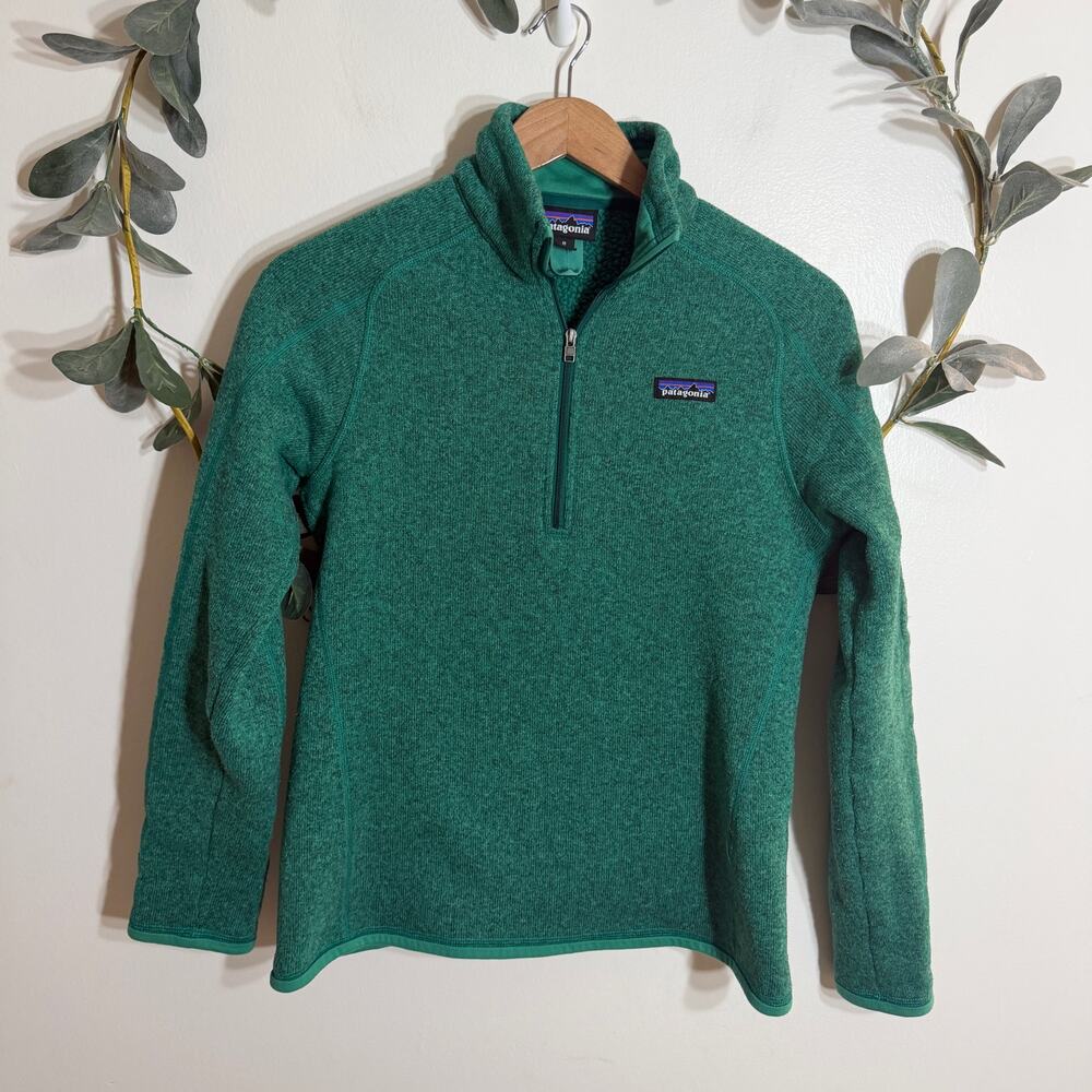 Patagonia Green Better Sweater 1/4 Zip